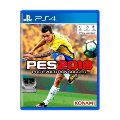 Jogo Pro Evolution Soccer 2018 (PES 18) – PS4 Mídia Física