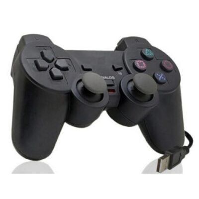 Controle Analógico Ps3 Sem Fio Preto Duploshock3