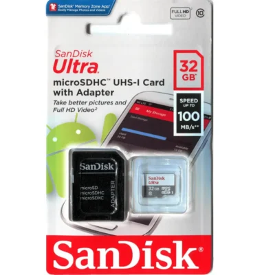 Cartão de Memória SanDisk Ultra – 32GB