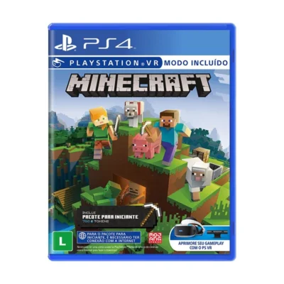 Jogo Minecraft (Starter Collection) – PS4 Mídia Física