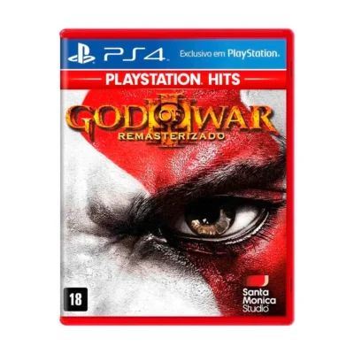 Jogo God of War III: Remasterizado – PS4 Mídia Física